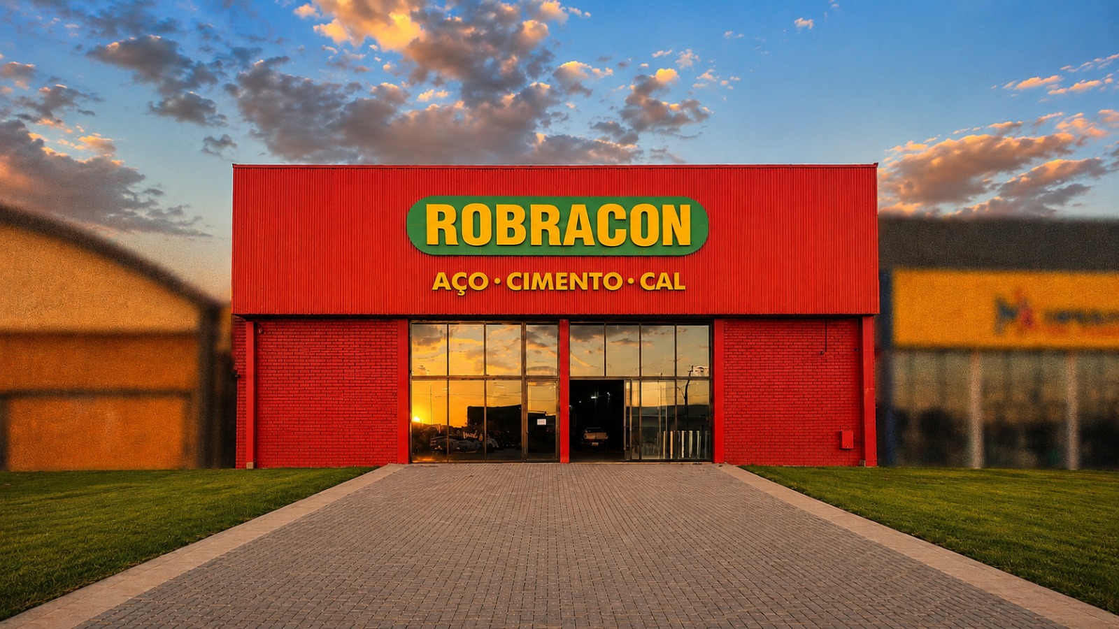 Fachada da unidade Robracon Sinop em Sinop